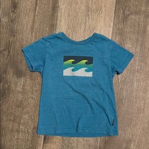 Blue Wave Graphic Kids T-Shirt